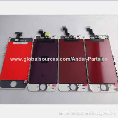 For iPhone 4/4S/5/5S/5C LCD with Touchscreen Assembly, Wholesale, in Stock, 100% Tested